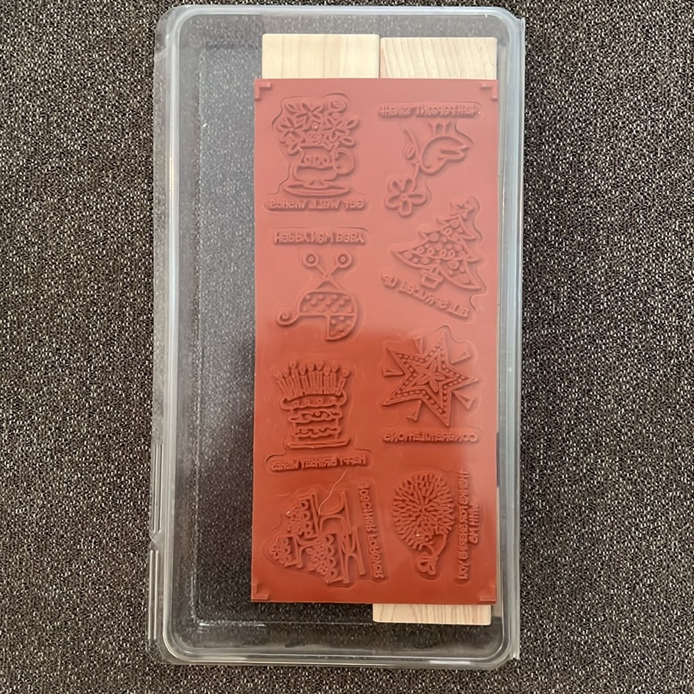 Stampin’ Up! Fun & Fast Notes Stamp Set Unmounted. NWT - Picture 4 of 4